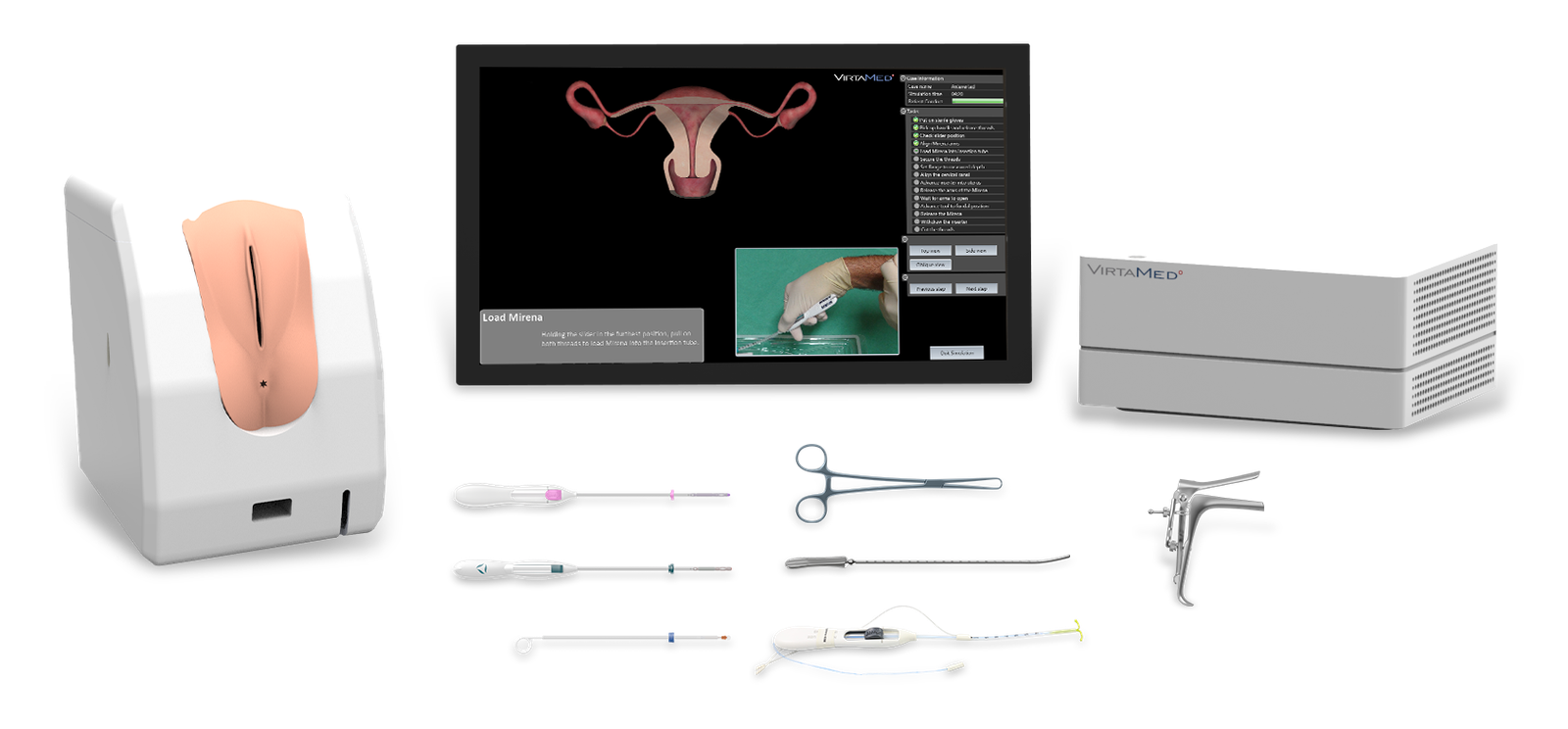 VirtaMed GynoS Tabletop — modul za postavljanje IUD-a